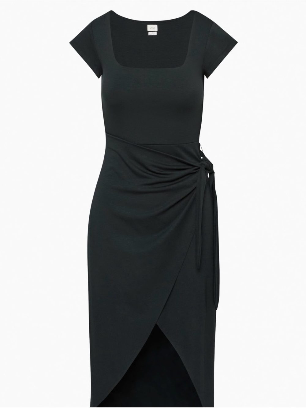 Aritzia Wilfred Saturn Short Sleeve Midi Dress